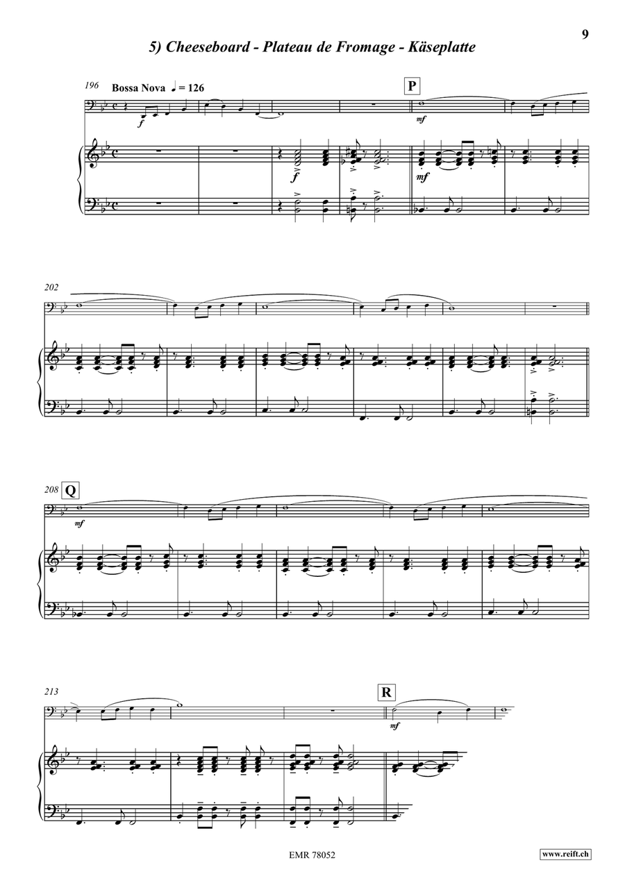 Gourmetmenu Gourmetmenu Bass Trombone scores gallery preview page 8