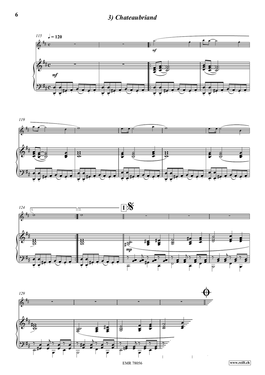 Gourmetmenu Gourmetmenu Violin Solo scores gallery preview page 6