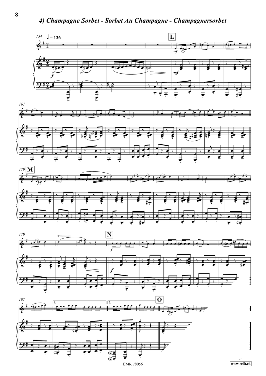Gourmetmenu Gourmetmenu Violin Solo scores gallery preview page 7