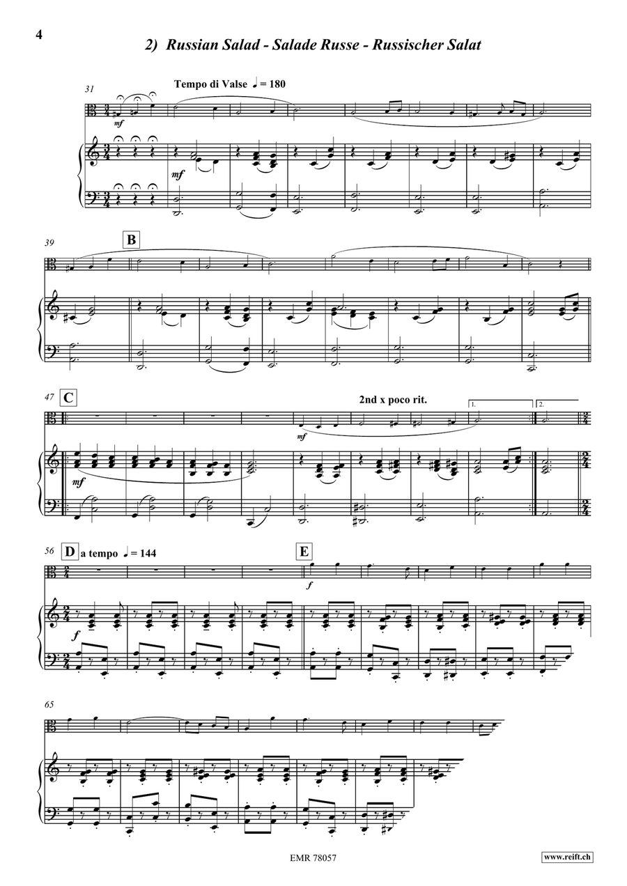 Gourmetmenu Gourmetmenu Piano Accompaniment scores gallery preview page 5