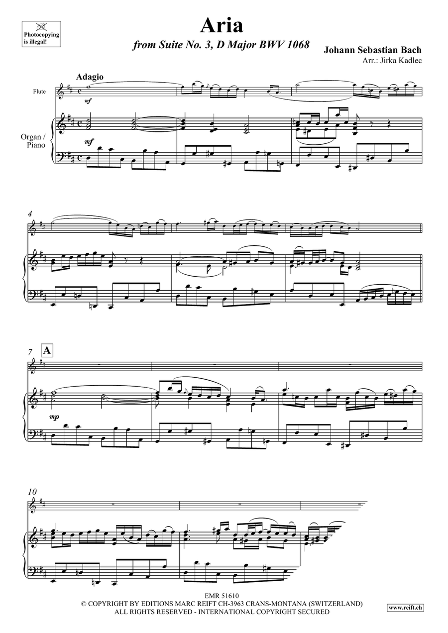 Aria Aria Flute Solo scores gallery preview page 3