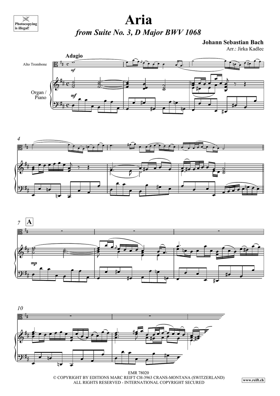 Aria Aria Organ scores gallery preview page 3