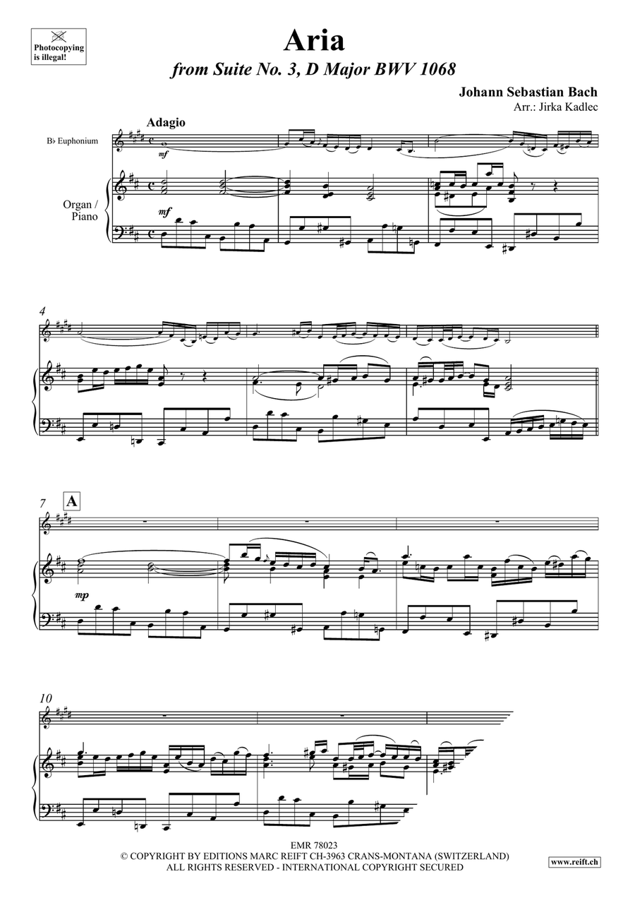 Aria Aria Euphonium scores gallery preview page 3