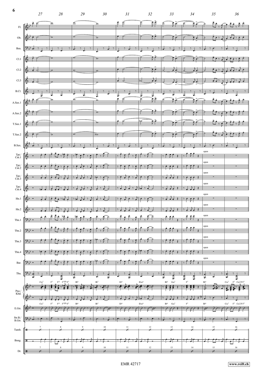 Goodnight Ladies Goodnight Ladies Concert Band scores gallery preview page 6