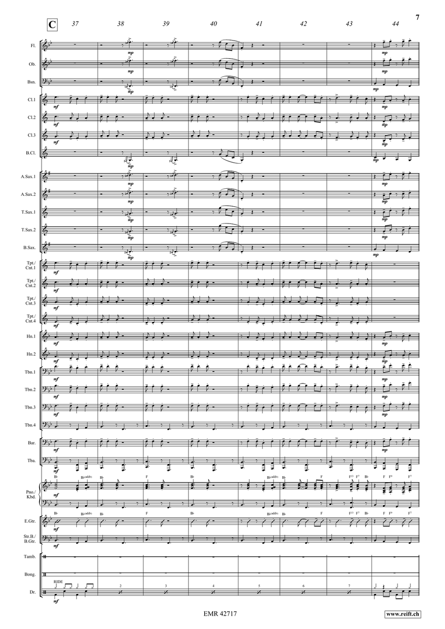Goodnight Ladies Goodnight Ladies Concert Band scores gallery preview page 7