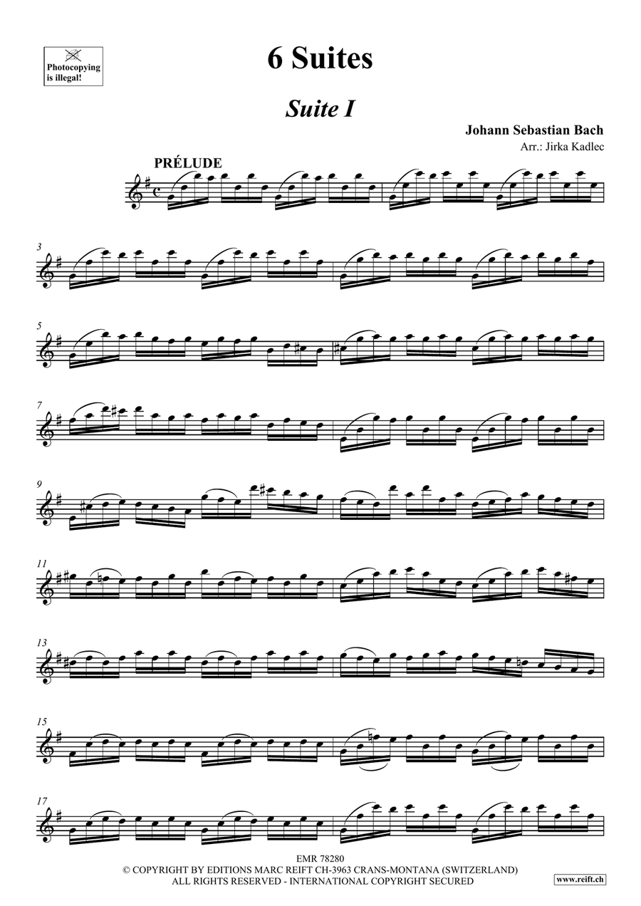 6 Suites 6 Suites Piccolo scores gallery preview page 3