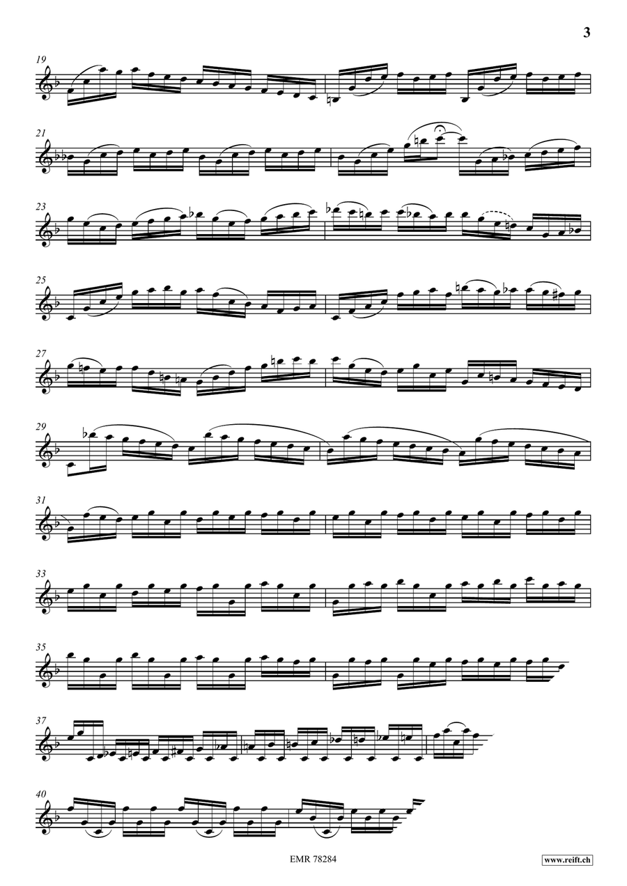6 Suites 6 Suites Clarinet Solo scores gallery preview page 4