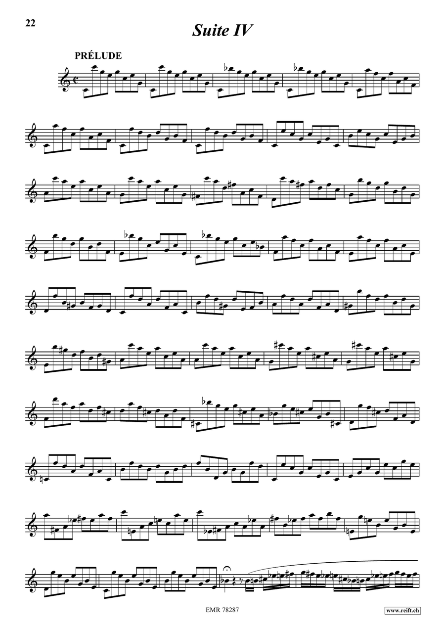 6 Suites 6 Suites Alto Saxophone scores gallery preview page 9