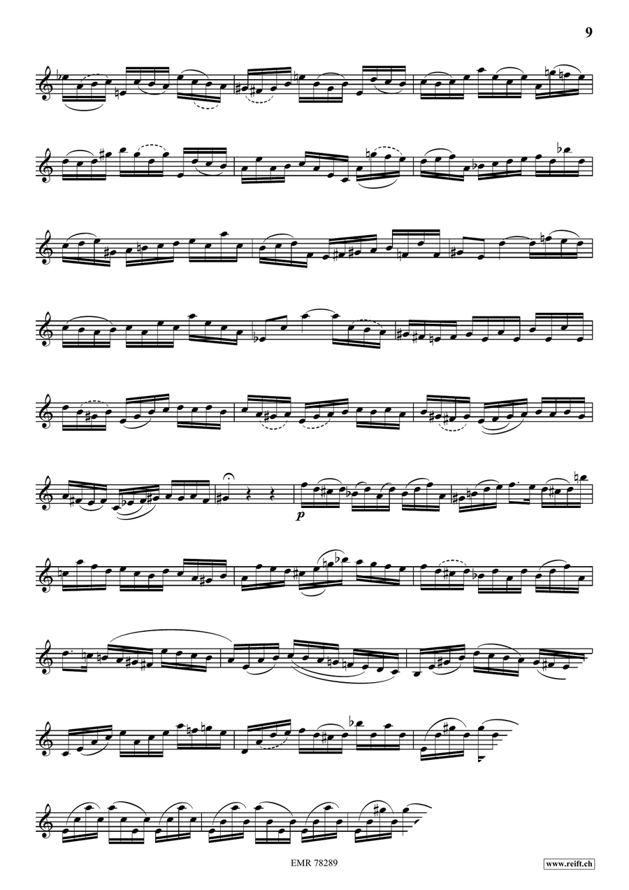 6 Suites 6 Suites Baritone Saxophone scores gallery preview page 6