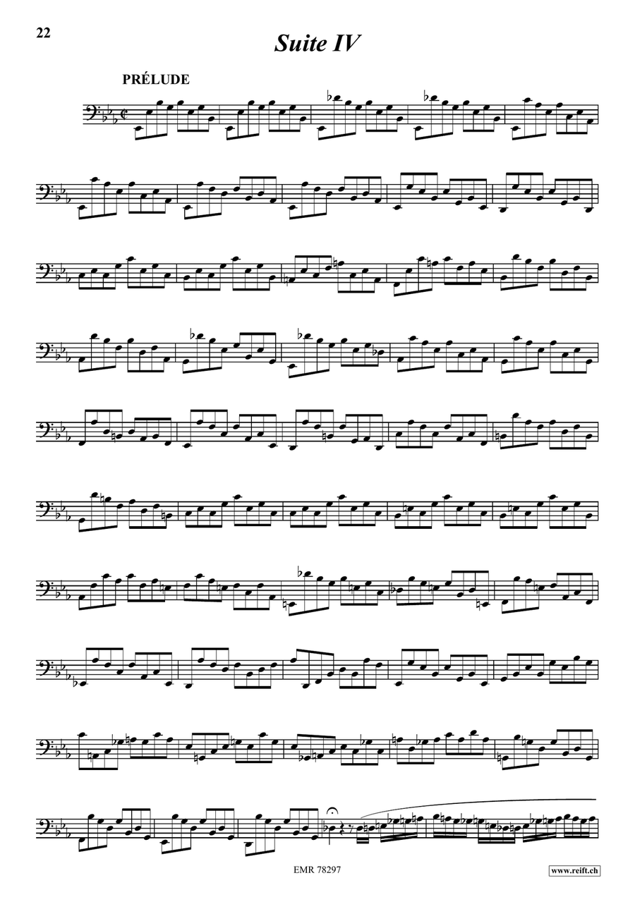 6 Suites 6 Suites Trombone scores gallery preview page 9