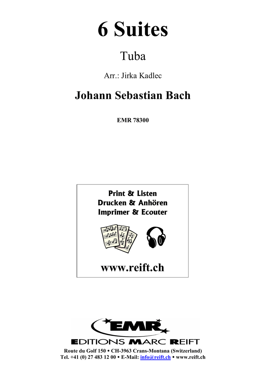 6 Suites 6 Suites Tuba scores gallery preview page 2
