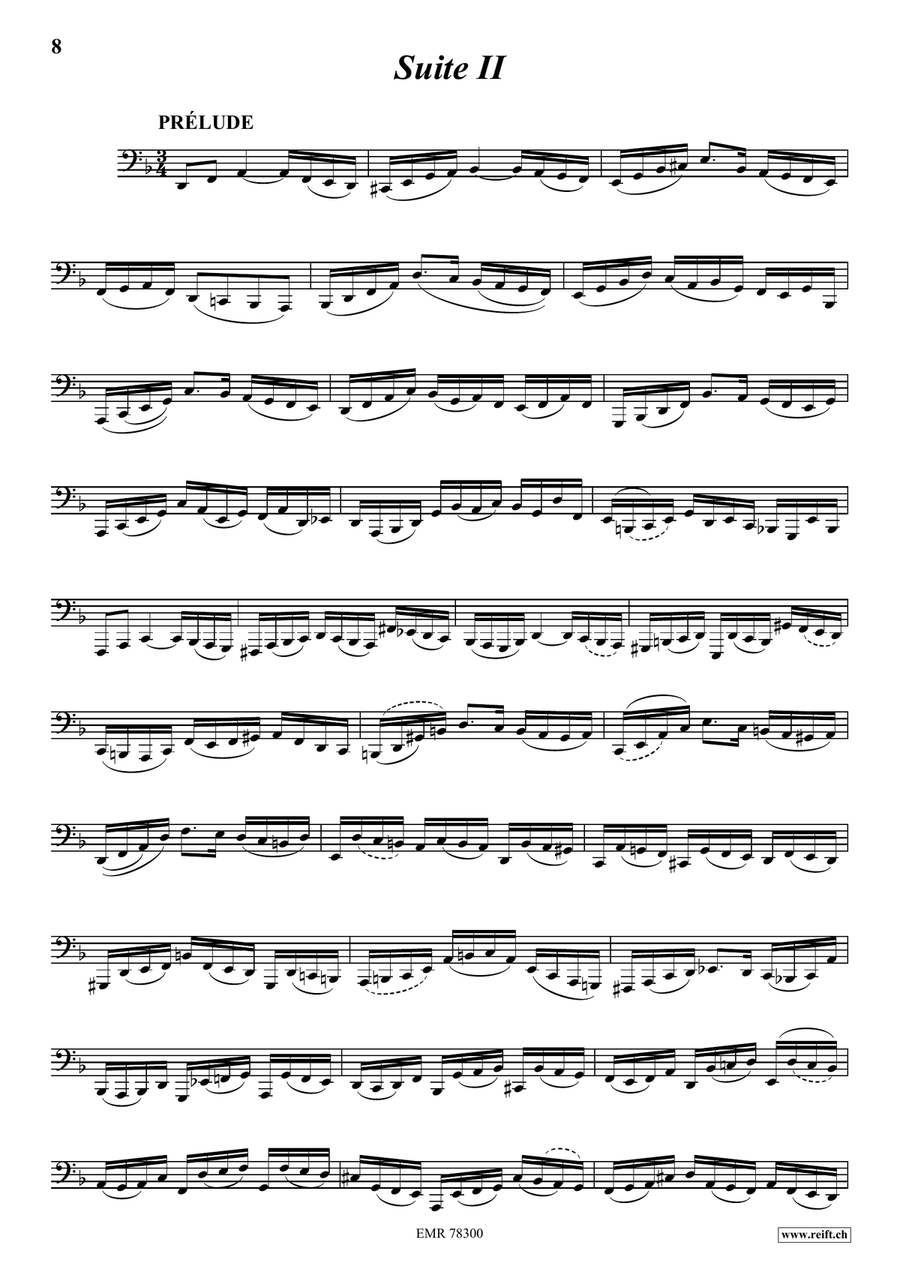 6 Suites 6 Suites Tuba scores gallery preview page 5
