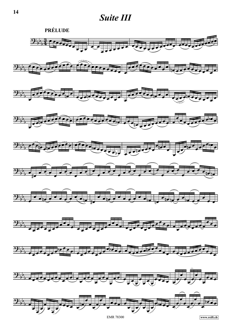 6 Suites 6 Suites Tuba scores gallery preview page 7
