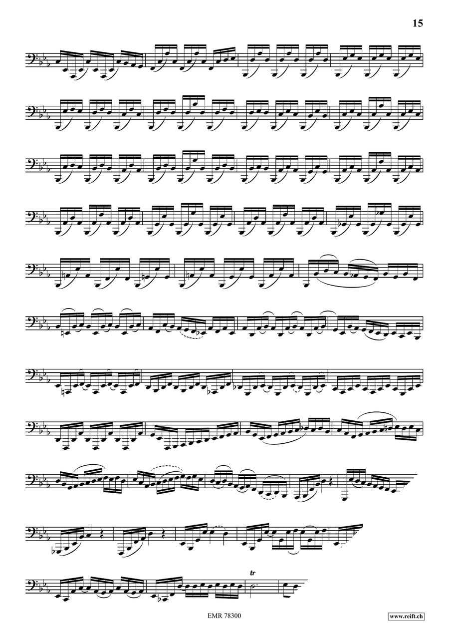 6 Suites 6 Suites Tuba scores gallery preview page 8