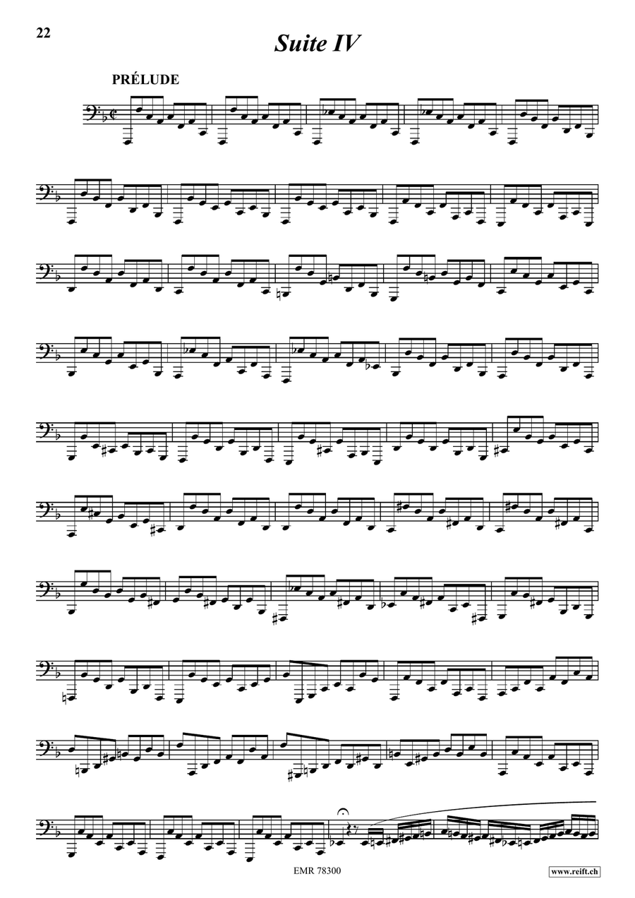 6 Suites 6 Suites Tuba scores gallery preview page 9