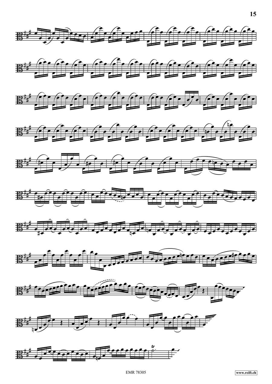 6 Suites 6 Suites Viola Solo scores gallery preview page 8