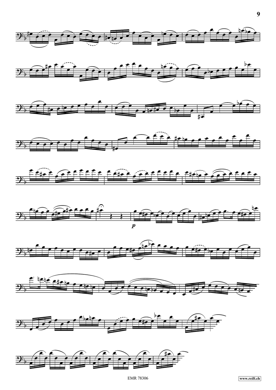 6 Suites 6 Suites Cello scores gallery preview page 6