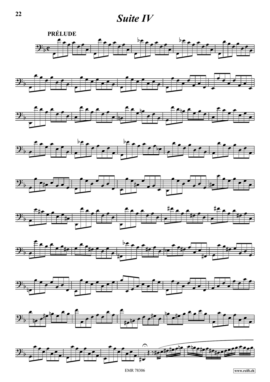 6 Suites 6 Suites Cello scores gallery preview page 9