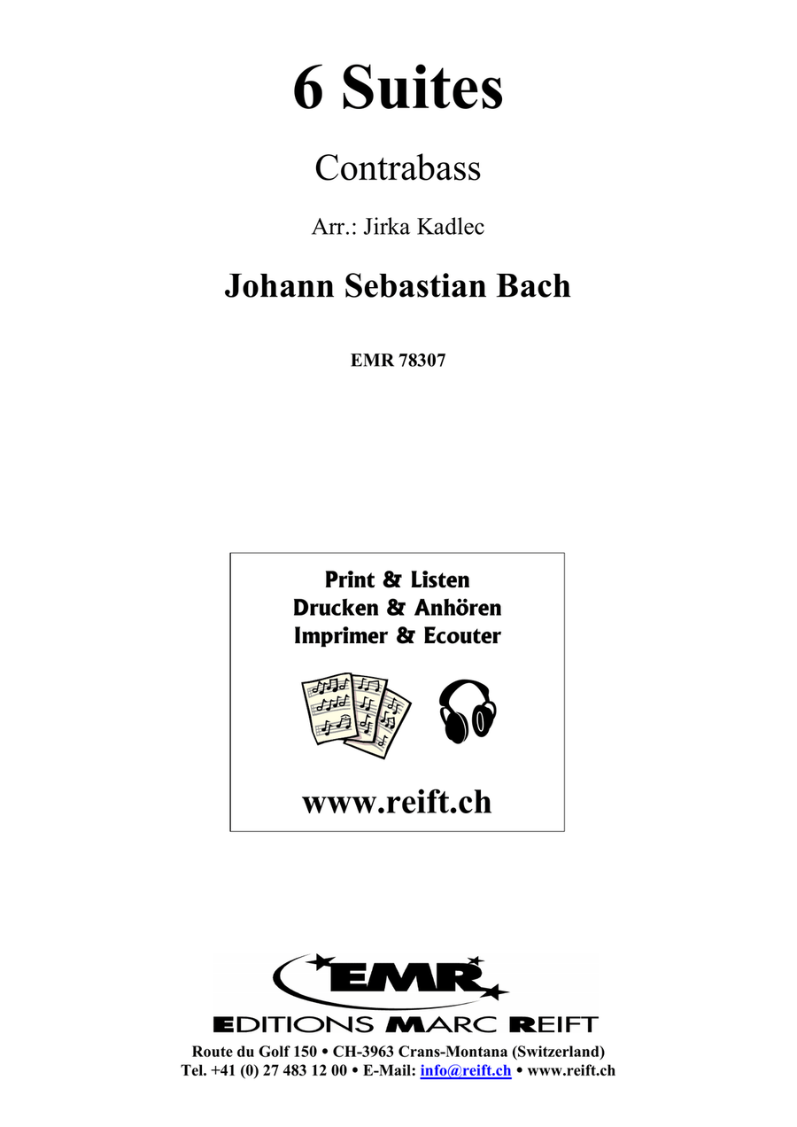 6 Suites 6 Suites Double Bass scores gallery preview page 2