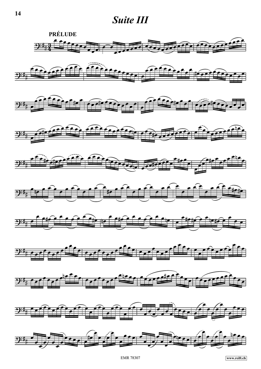 6 Suites 6 Suites Double Bass scores gallery preview page 7