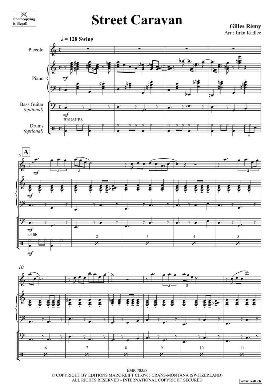 Street Caravan Street Caravan Piccolo scores gallery preview page 4