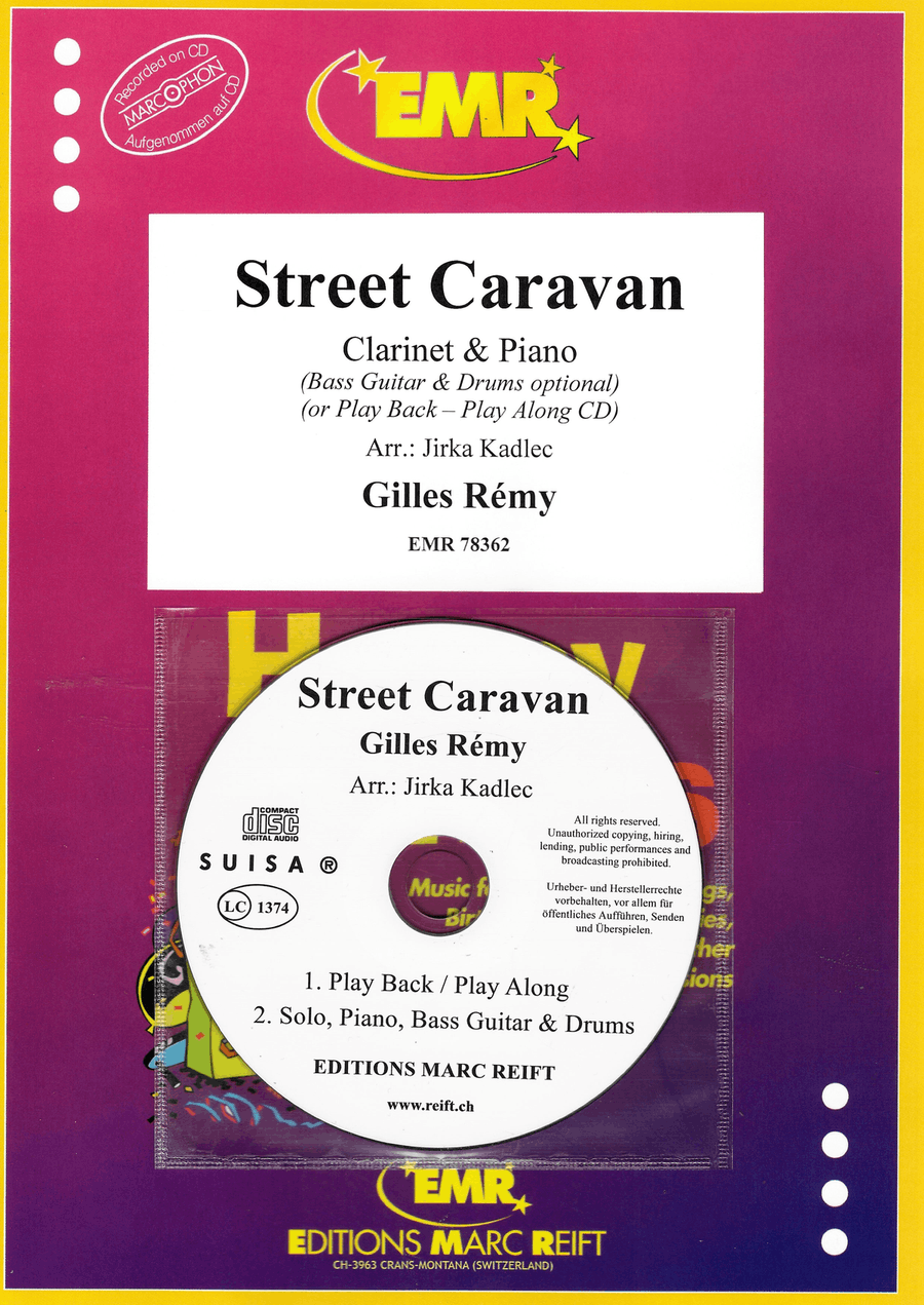 Street Caravan Street Caravan Clarinet scores gallery preview page 1