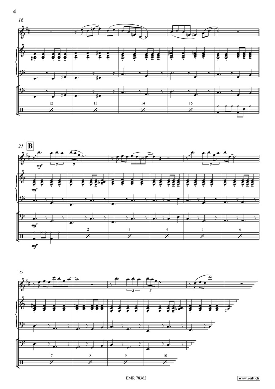 Street Caravan Street Caravan Clarinet scores gallery preview page 5