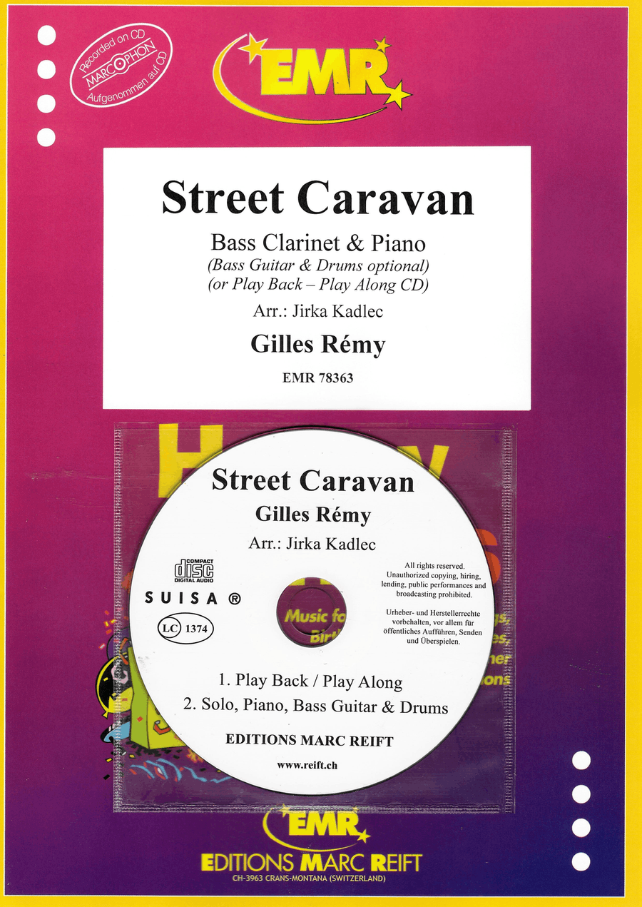 Street Caravan Street Caravan Bass Clarinet scores gallery preview page 1