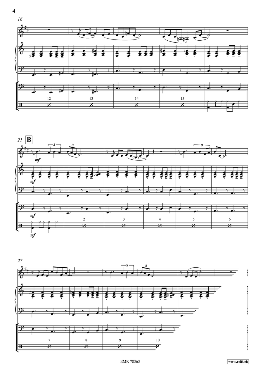 Street Caravan Street Caravan Bass Clarinet scores gallery preview page 5