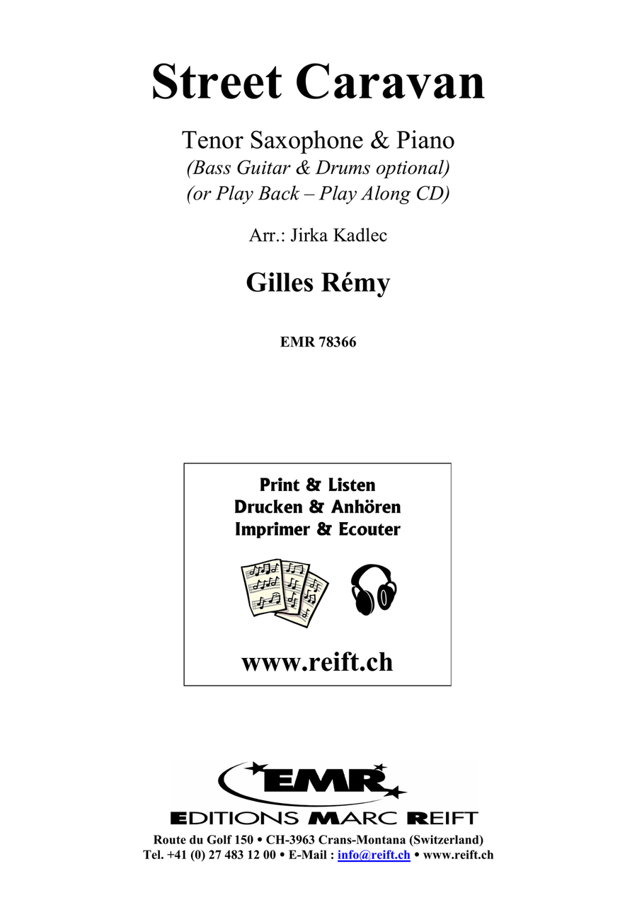 Street Caravan Street Caravan Tenor Saxophone scores gallery preview page 2
