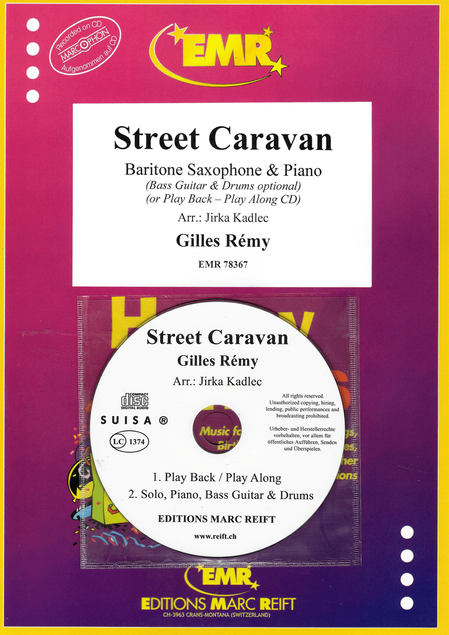Street Caravan Street Caravan Baritone Saxophone scores gallery preview page 1