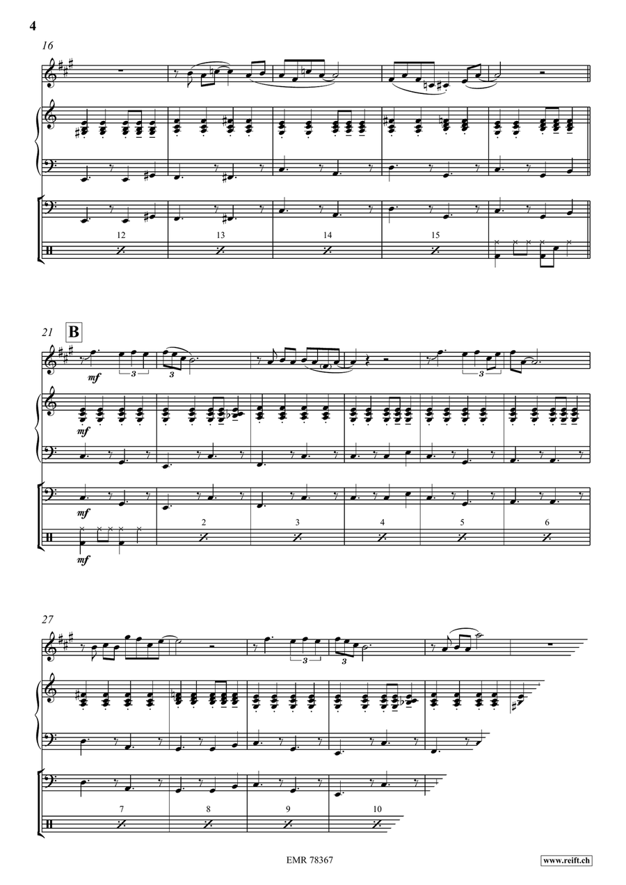 Street Caravan Street Caravan Baritone Saxophone scores gallery preview page 5
