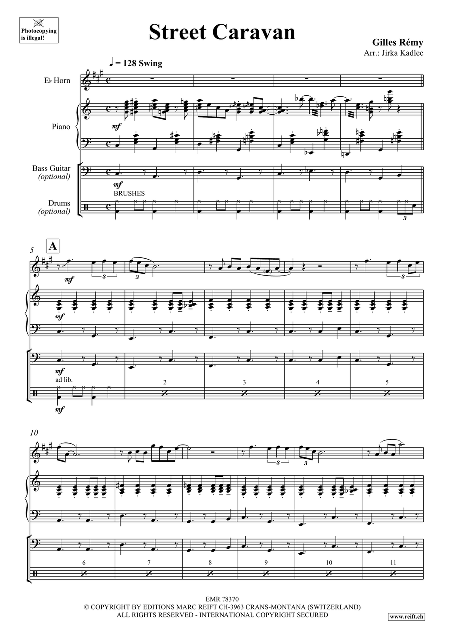 Street Caravan Street Caravan Horn scores gallery preview page 4