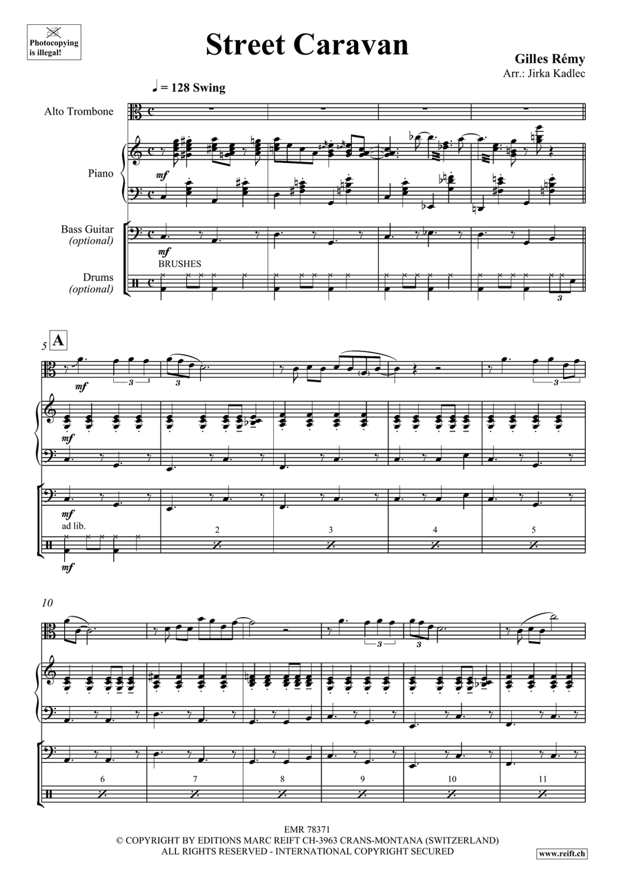 Street Caravan Street Caravan Trombone scores gallery preview page 4
