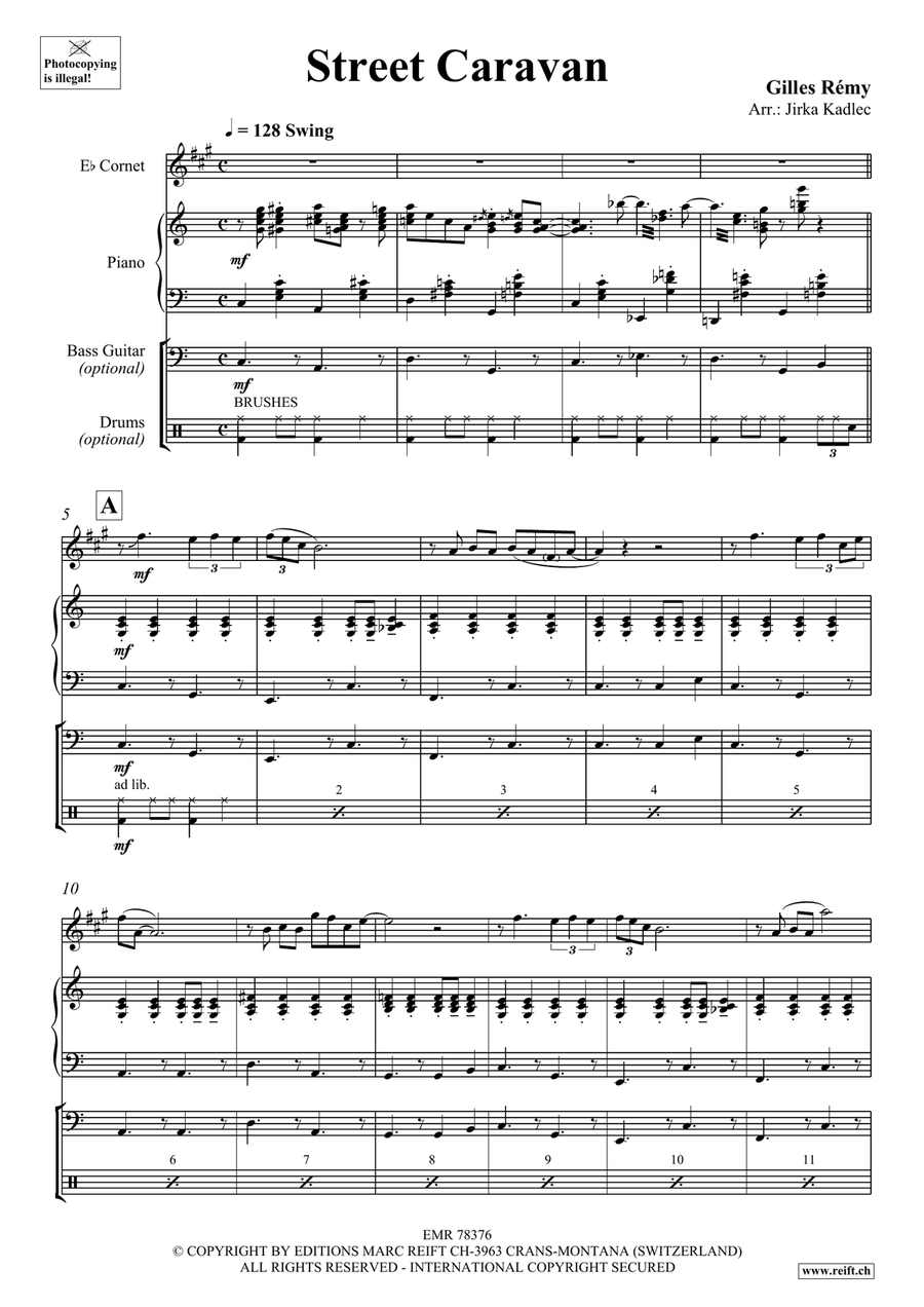 Street Caravan Street Caravan Cornet scores gallery preview page 4