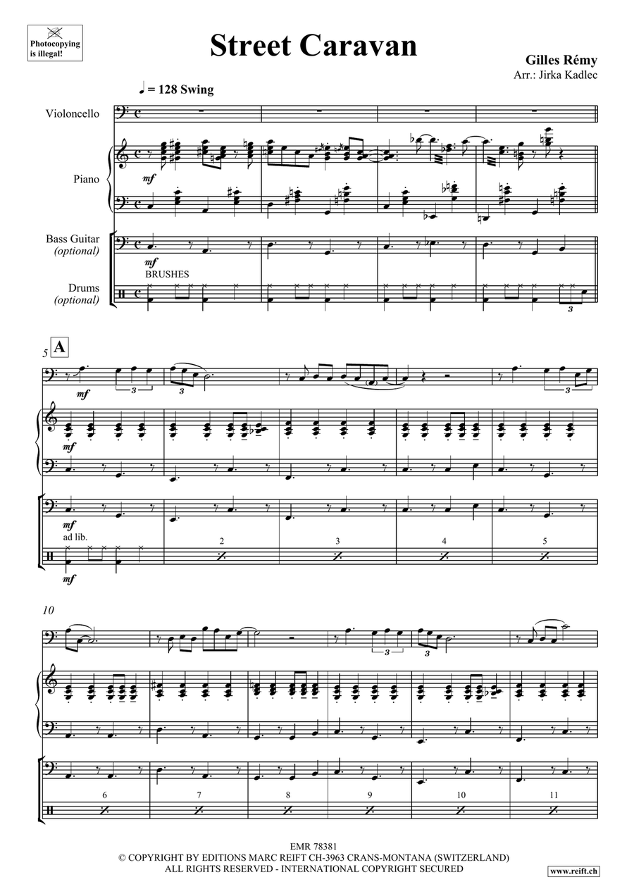Street Caravan Street Caravan Bass Guitar scores gallery preview page 4
