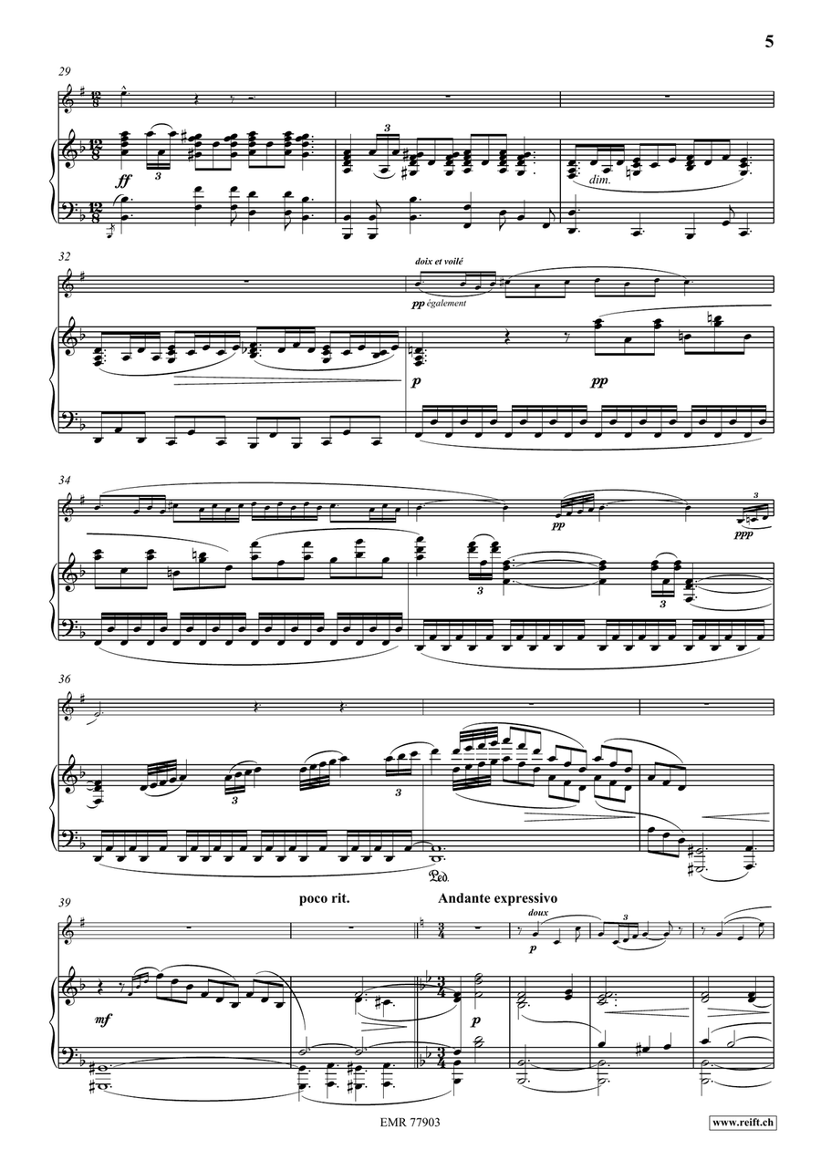 Morceau de Concert Morceau de Concert Cornet scores gallery preview page 6
