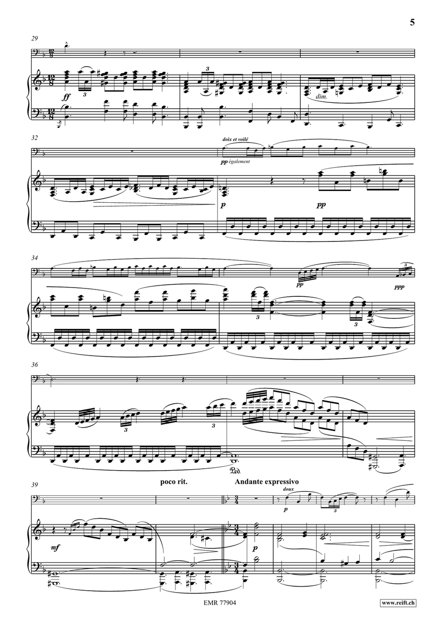 Morceau de Concert Morceau de Concert Piano Accompaniment scores gallery preview page 6
