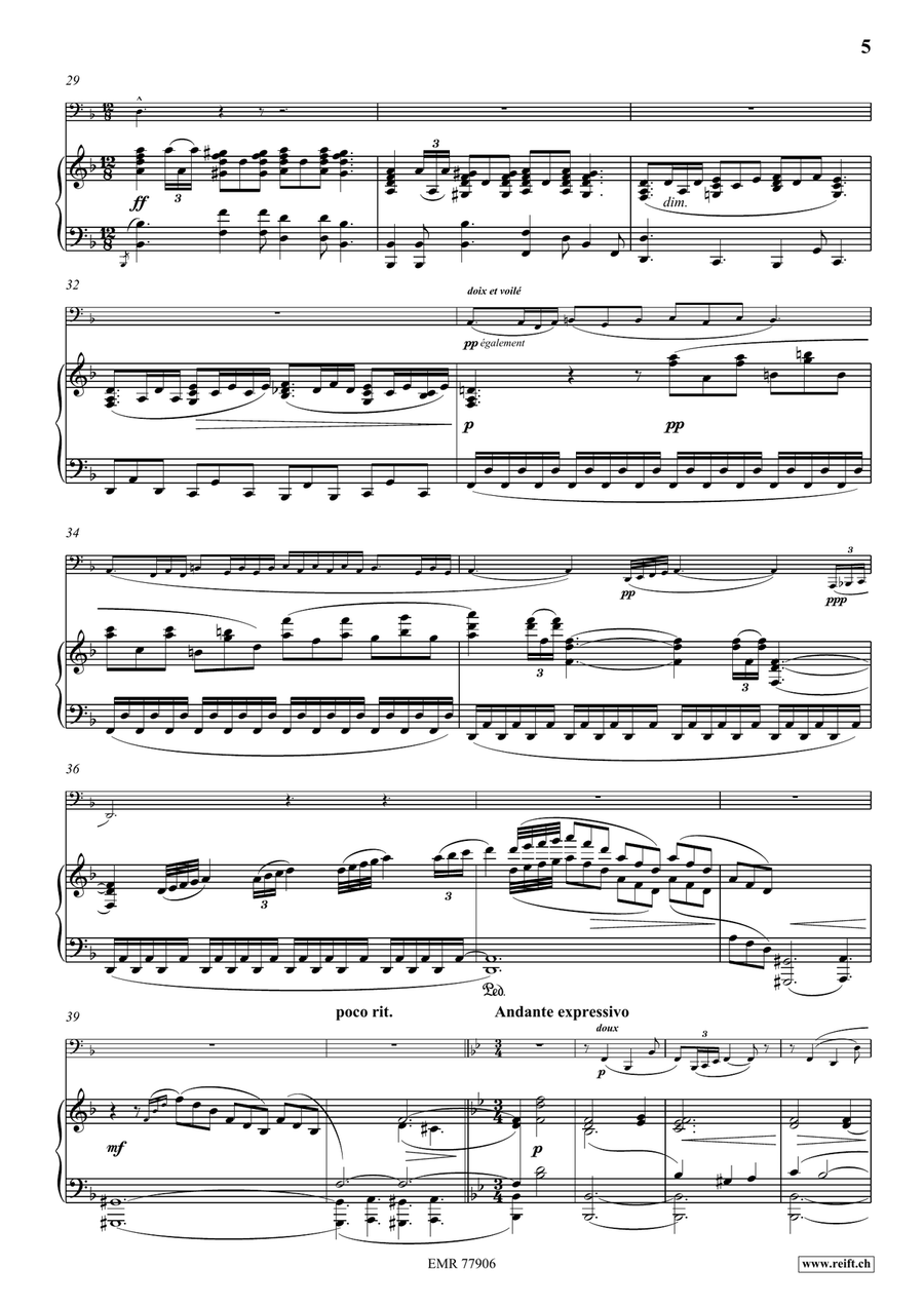 Morceau de Concert Morceau de Concert Tuba scores gallery preview page 6