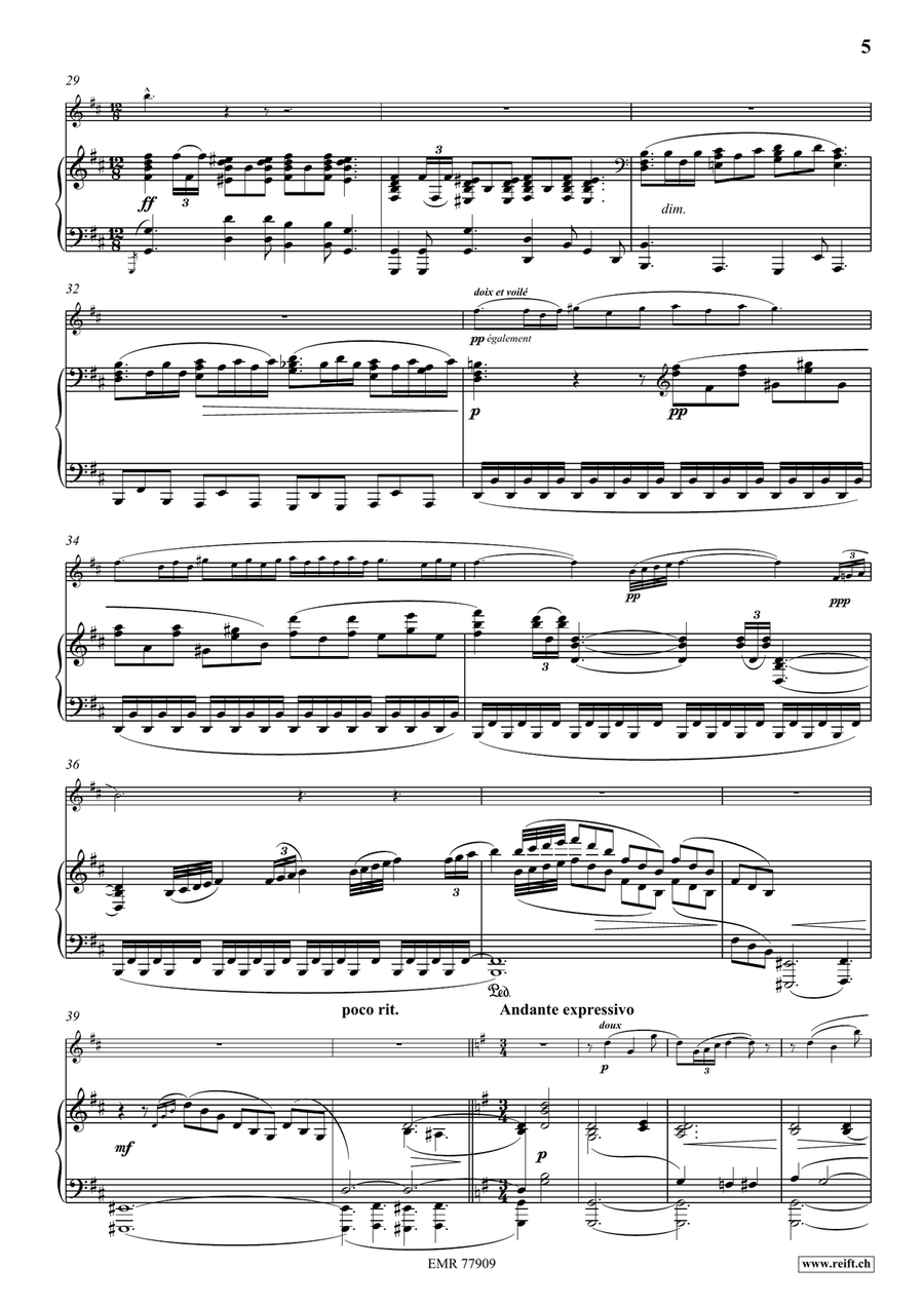 Morceau de Concert Morceau de Concert Flute Solo scores gallery preview page 6
