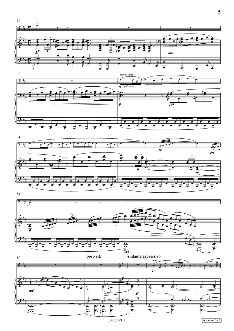 Morceau de Concert Morceau de Concert Piano Accompaniment scores gallery preview page 6