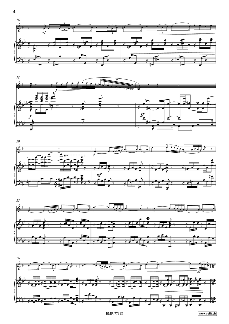 Morceau de Concert Morceau de Concert Horn scores gallery preview page 5
