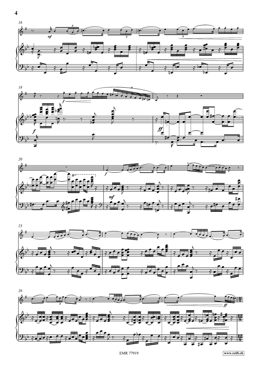 Morceau de Concert Morceau de Concert Horn scores gallery preview page 5