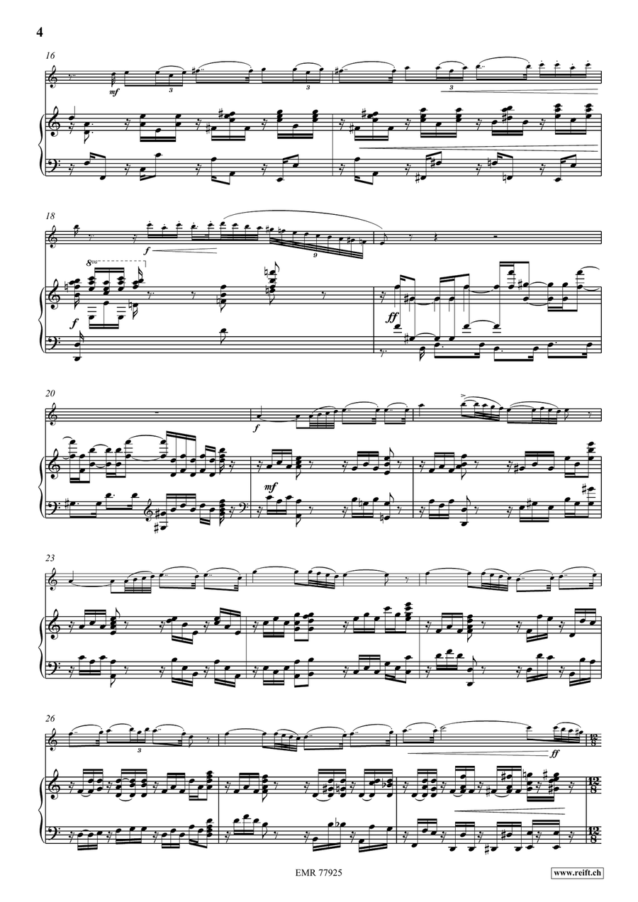Morceau de Concert Morceau de Concert Violin Solo scores gallery preview page 5