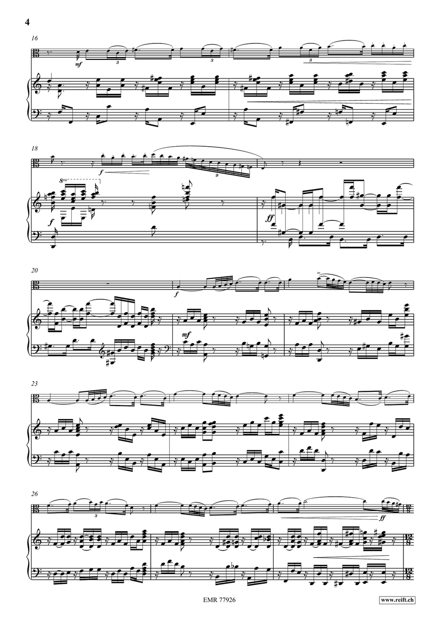 Morceau de Concert Morceau de Concert Piano Accompaniment scores gallery preview page 5