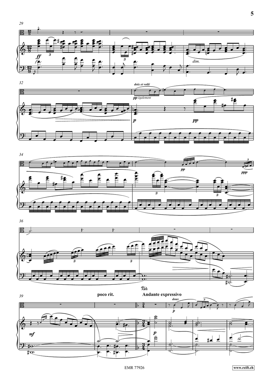 Morceau de Concert Morceau de Concert Piano Accompaniment scores gallery preview page 6