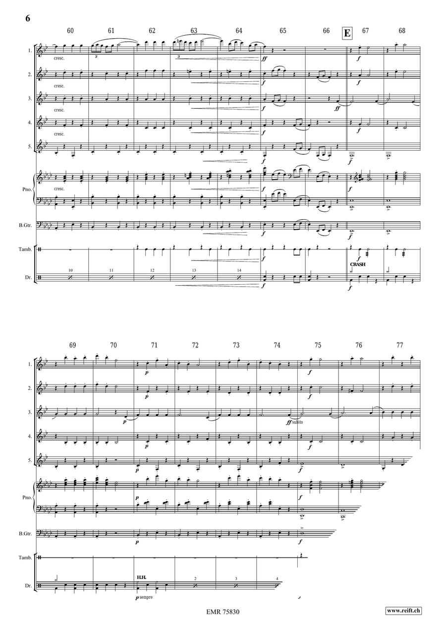 Gerona Gerona Clarinet Quintet scores gallery preview page 6