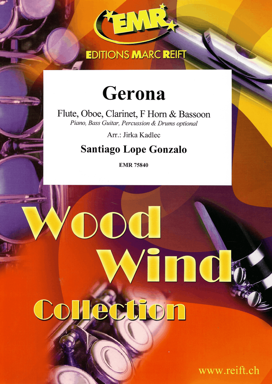 Gerona Gerona Woodwind Quintet scores gallery preview page 1