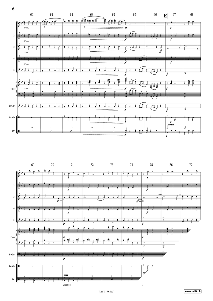 Gerona Gerona Woodwind Quintet scores gallery preview page 6