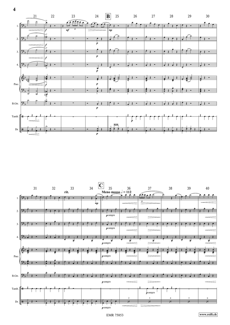 Gerona Gerona Bassoon Quartet scores gallery preview page 4